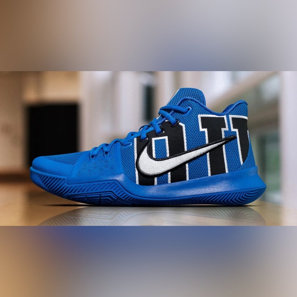 Nike Kyrie 3 Duke Blue Devils Shoes 922027-001 NIB Men’s 10 Basketball Sneakers